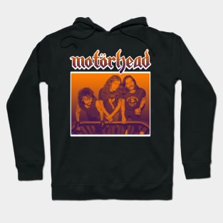 Motorhead Gradient White Hoodie